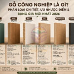 Gỗ công nghiệp là gì