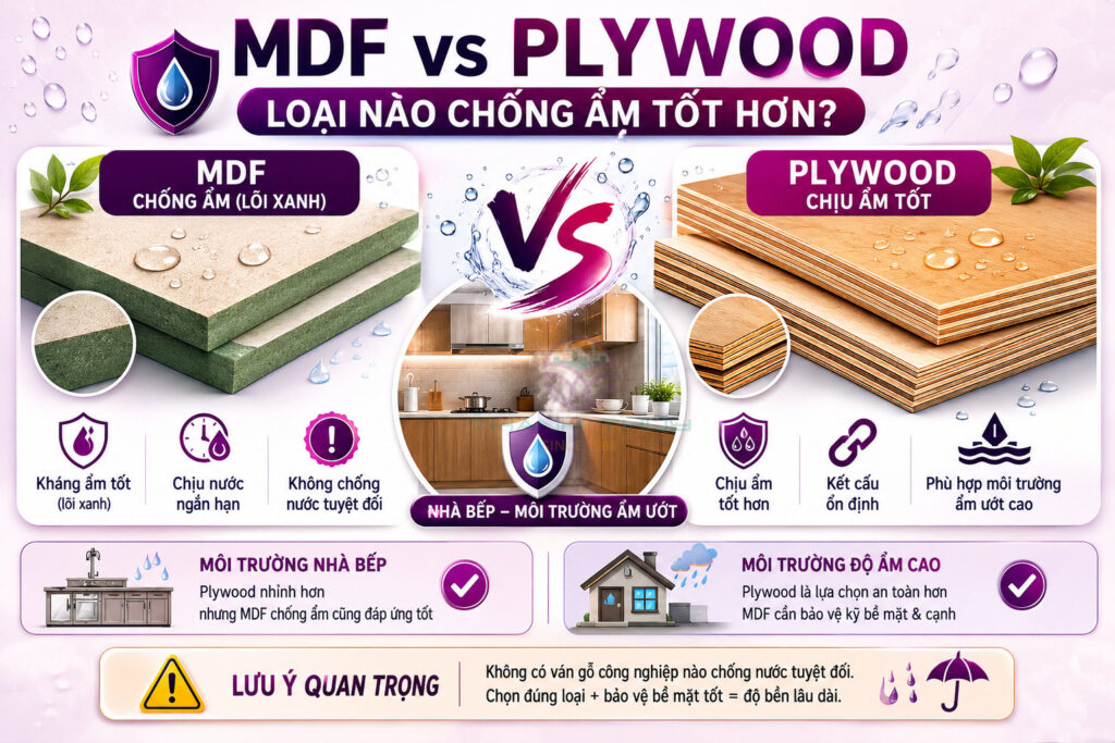 MDF và Plywood