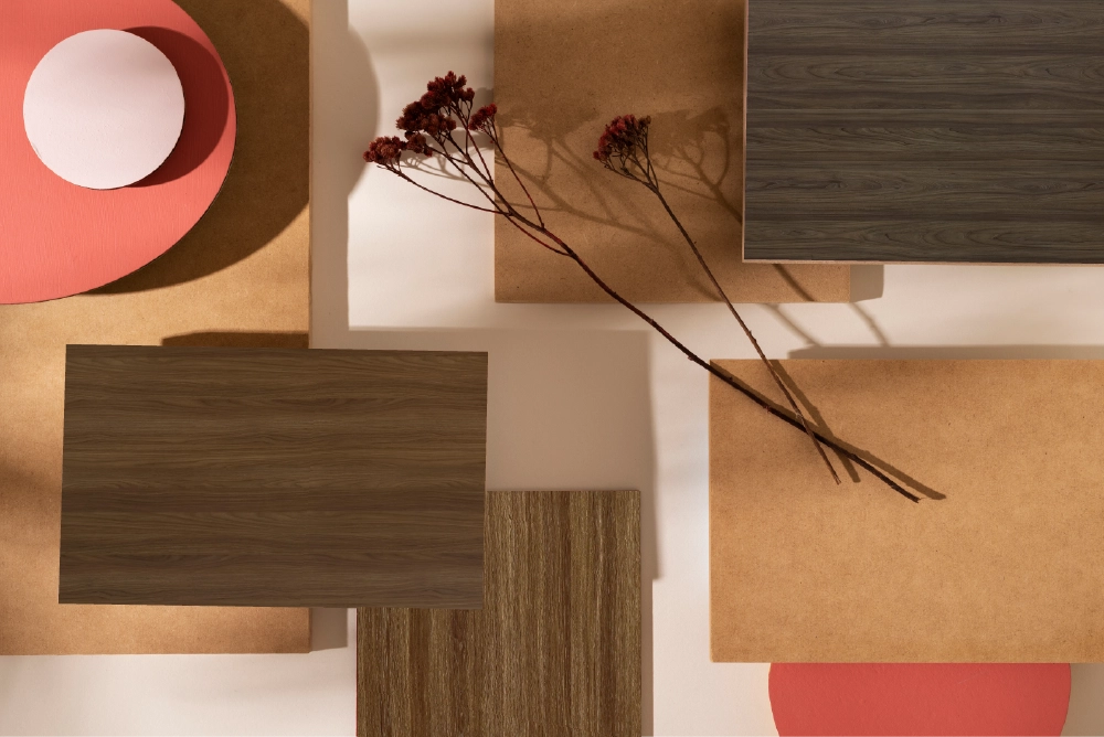 melamine vân gỗ